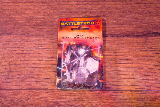 BattleTech: Mantis Light Attack VTOL (x2) – Metal Miniatures (Iron Wind Metals)