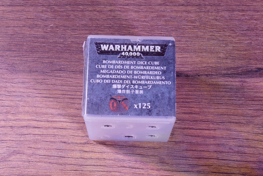 Warhammer 40,000: Bombardment Dice Cube – 125 Dice (Games Workshop)