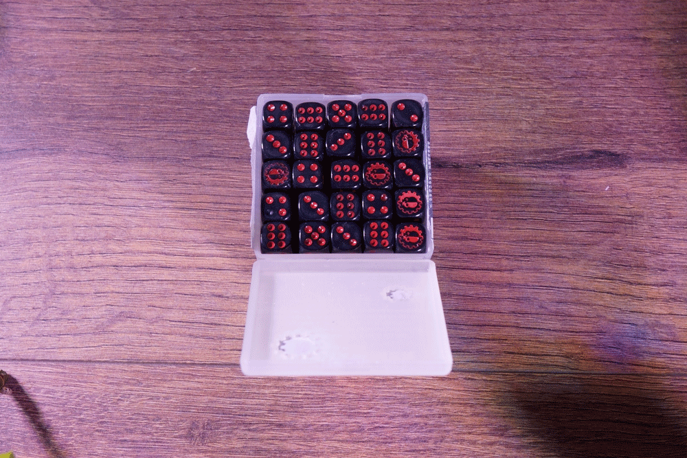 Warhammer 40,000: Bombardment Dice Cube – 125 Dice (Games Workshop)