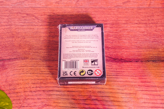 Datacards: Imperial Knights – Warhammer 40,000 (9th Edition • Games Workshop)