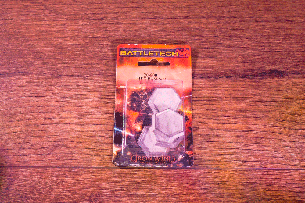 BattleTech Hex Bases x4 Metal Miniature Bases – Iron Wind Metals IWM20 ...