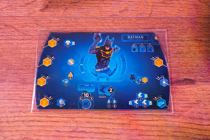 Batman: Gotham City Chronicles – Character Sheets x4 (Hero Reference Pack • Monolith Board Games)