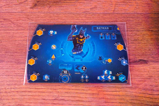 Batman: Gotham City Chronicles – Character Sheets x4 (Hero Reference Pack • Monolith Board Games)