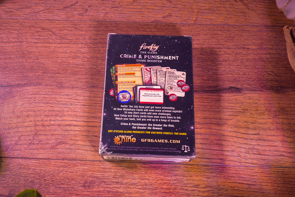Firefly: The Game – Crime & Punishment Game Booster (Gale Force Nine)