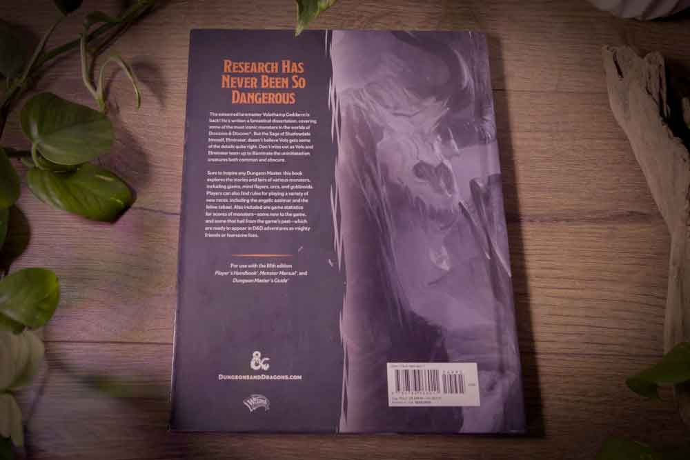 Volo's Guide to Monsters (Dungeons & Dragons 5E • Hardcover, 2016)