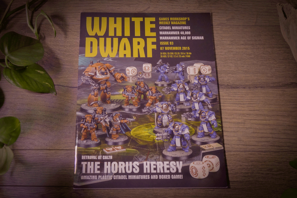 Citadel Miniatures - White Dwarf Magazines Multi Listing