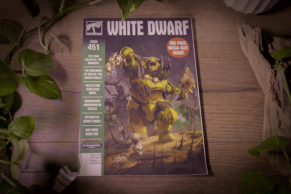 Citadel Miniatures - White Dwarf Magazines Multi Listing