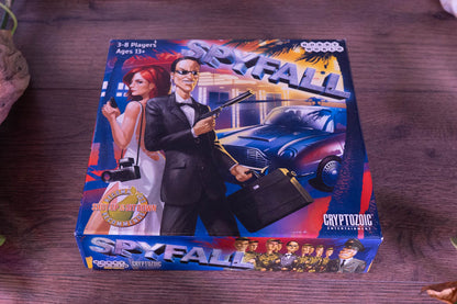 Spyfall - Social Deduction Party Card Game (Cryptozoic / Hobby World, 2015)