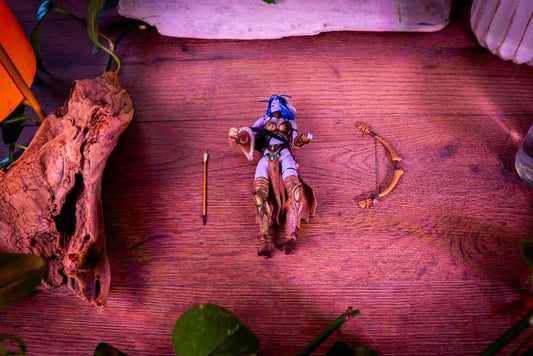 Shandris Feathermoon – Warcraft Series 1 (Night Elf Archer, 2003)