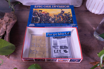 Epic Battles: Ork Invasion - Citadel 6mm Boxed Set for Space Marine (Games Workshop, 1990, OOP)