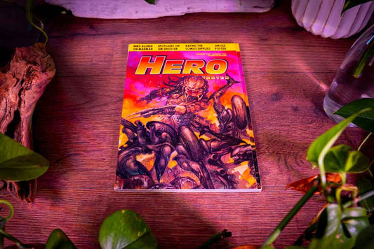 Hero Illustrated Magazine (Mike Allred, Jim Shooter Feature • 1990s Comic Magazine)