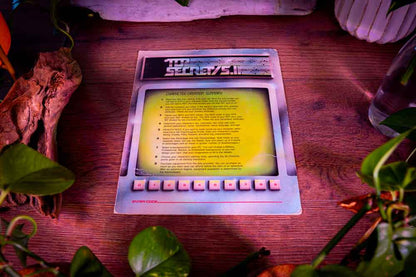 Top Secret / S.I. Player Reference Sheet (TSR 1987 • Vintage RPG Accessory)