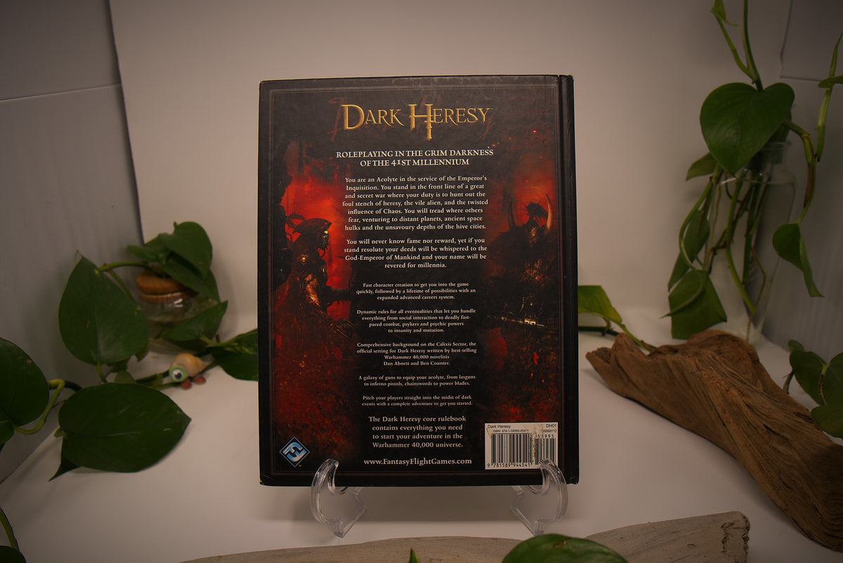Dark Heresy Core Rulebook - Warhammer 40,000 Roleplay