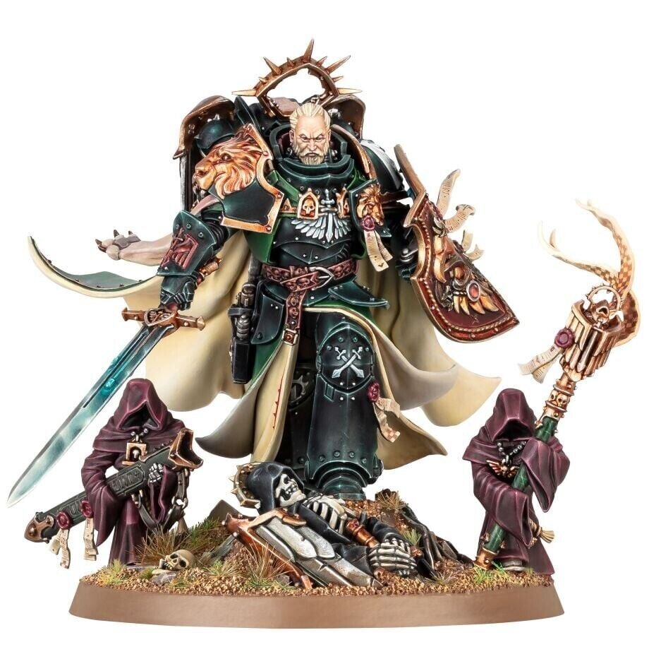 🌌 Lion El'Jonson Primarch Miniature Dark Angels Warhammer 40K - New & Rare🌌