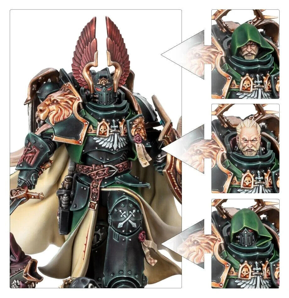 🌌 Lion El'Jonson Primarch Miniature Dark Angels Warhammer 40K - New & Rare🌌